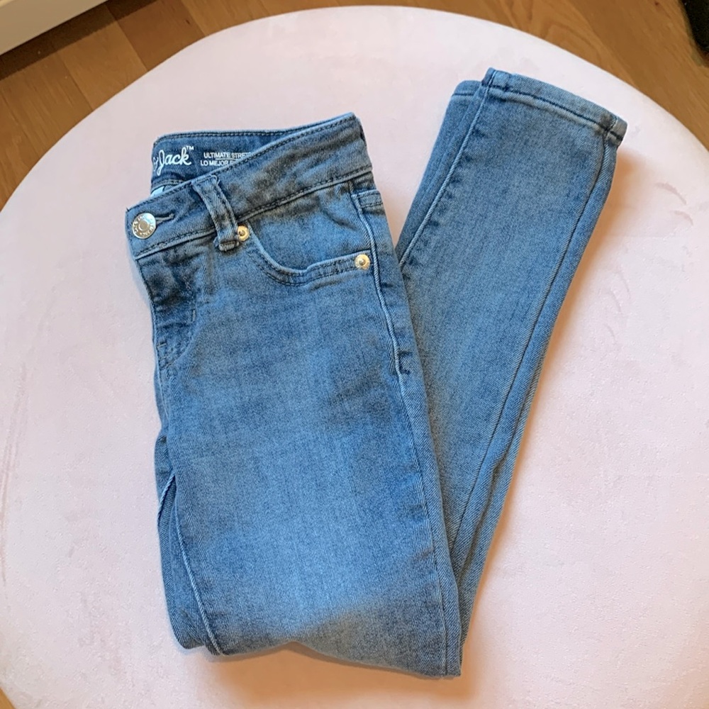 Girls skinny jeans size 8